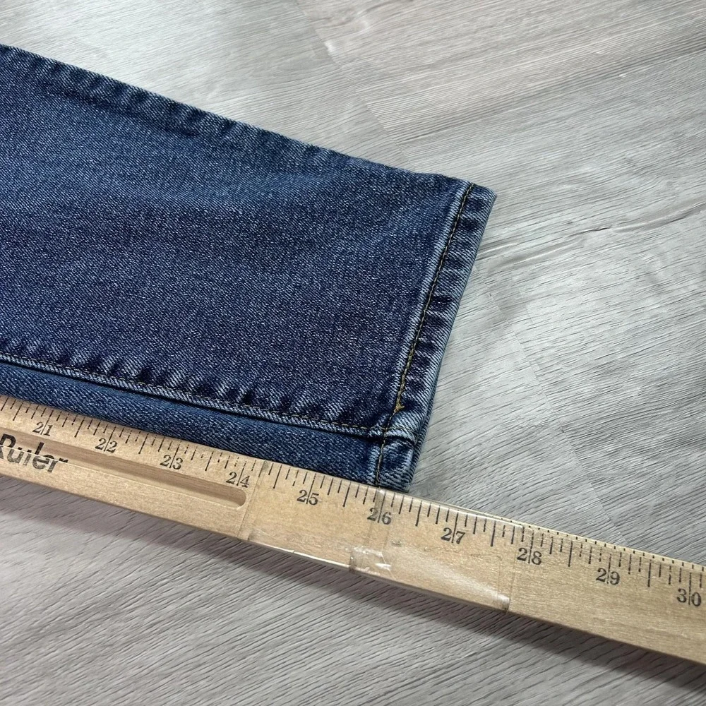 Levis SilverTab Mom Jean Jeans Womens 27x27 Blue High Rise Tapered Leg‎ Denim - Picture 11 of 15